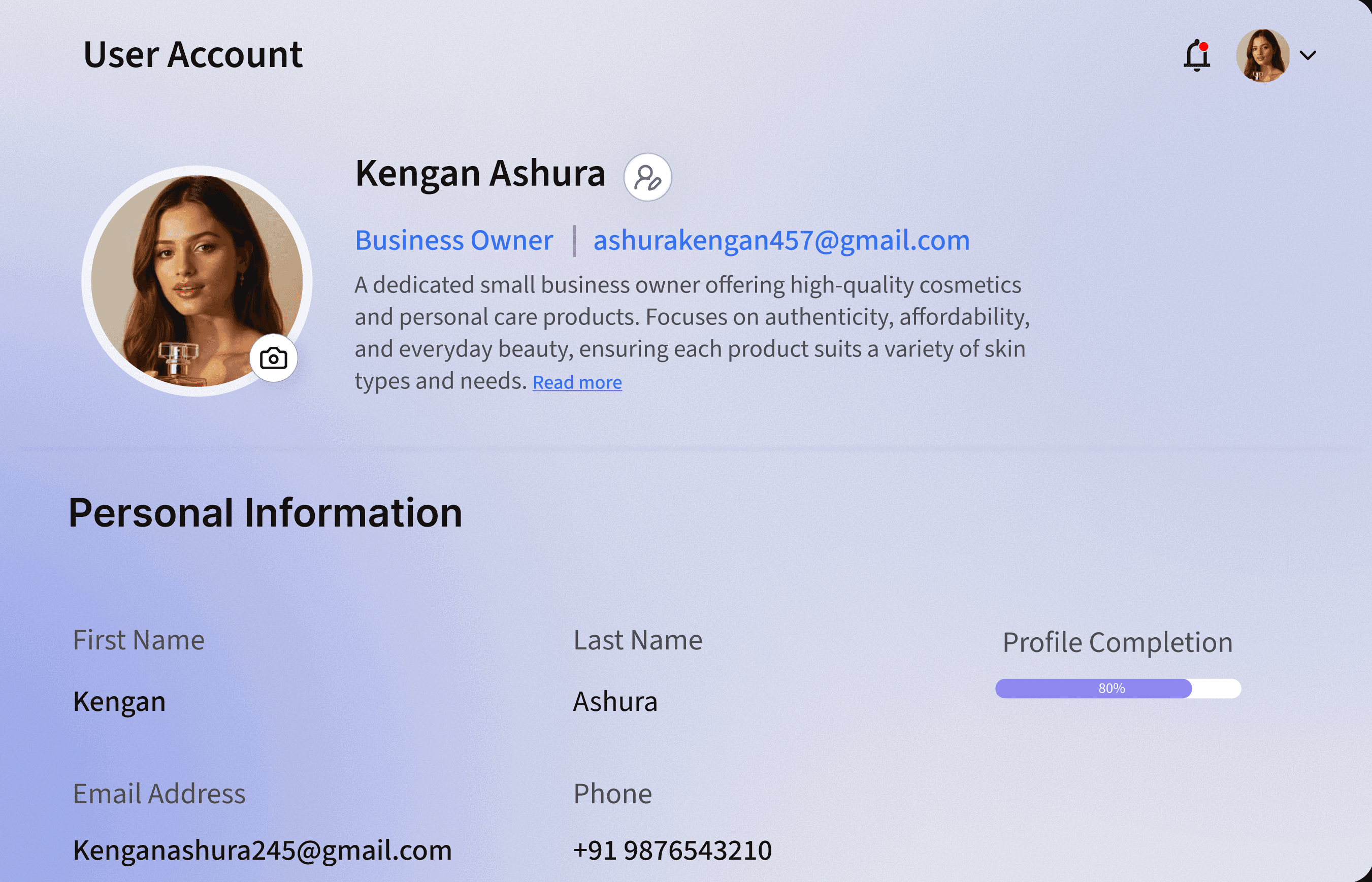 Full creative control